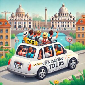 Rutas turísticas en un taxi oficial de collado villalba